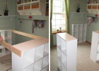 Han vender 3 IKEA hylder sammen og forvandler hele rummet. Så klog!